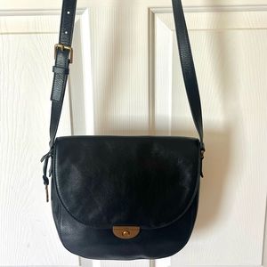 Fossil Black Leather Purse